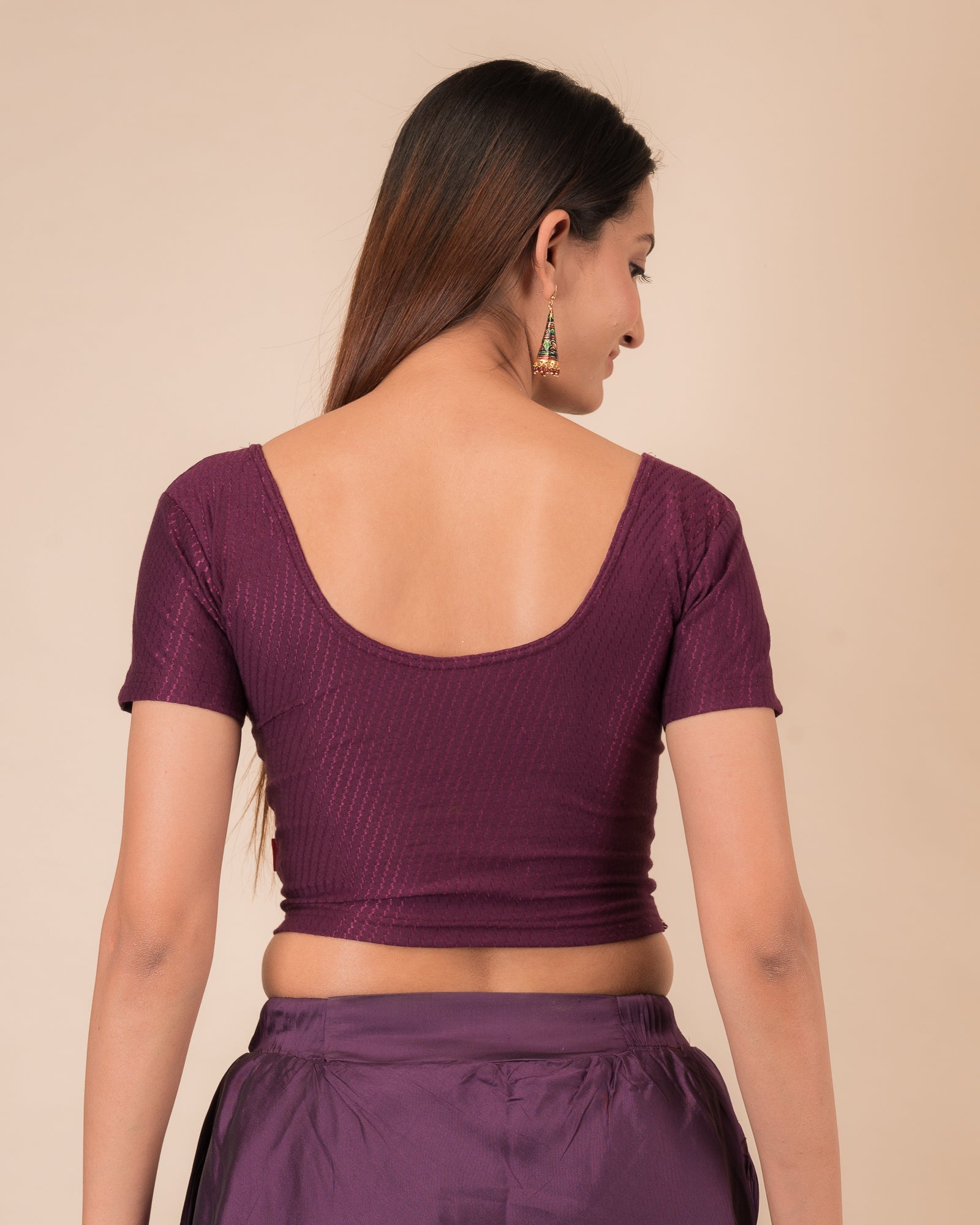 Rear view showcasing the back design and comfortable fit