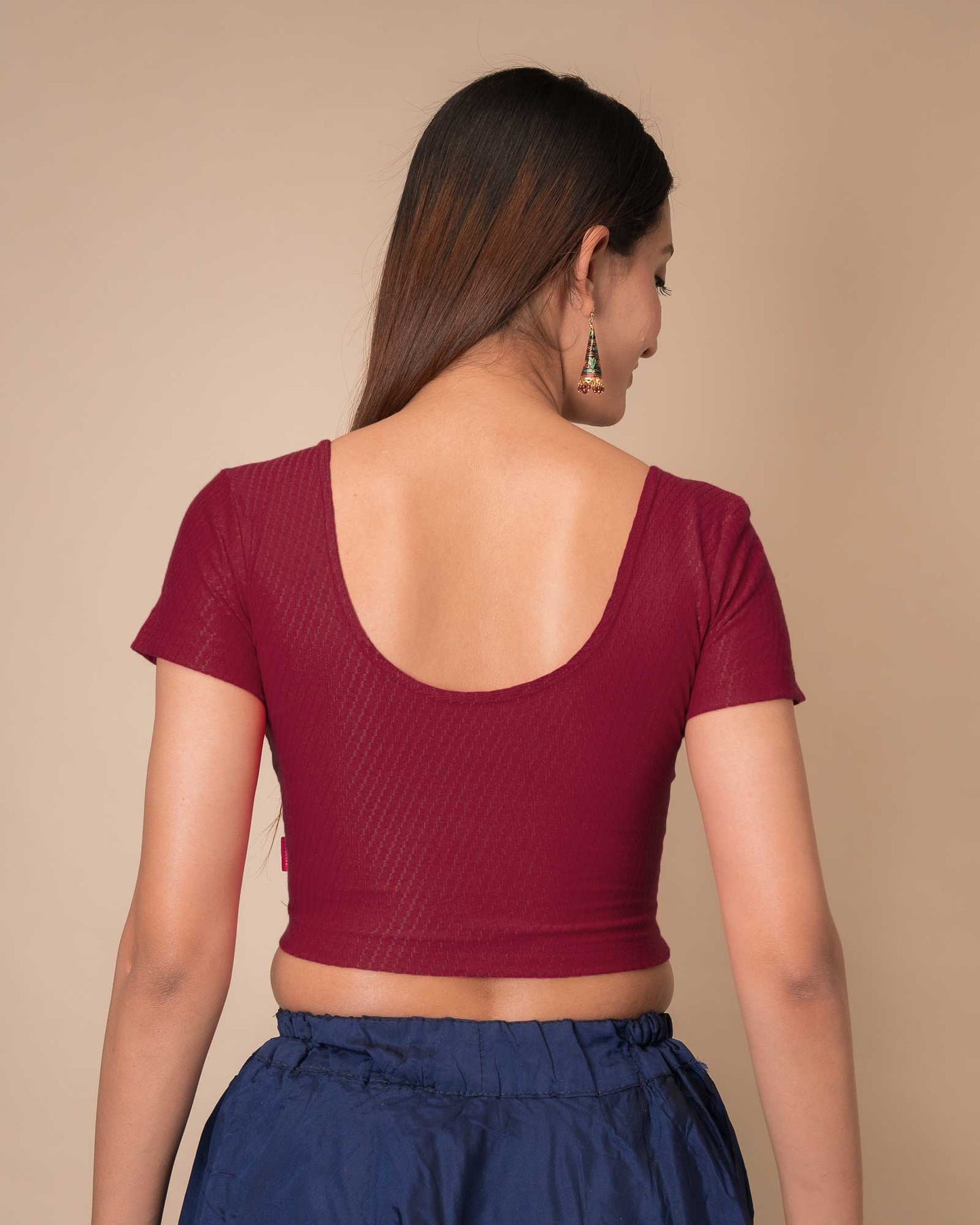 Rear view showcasing the back design and comfortable fit