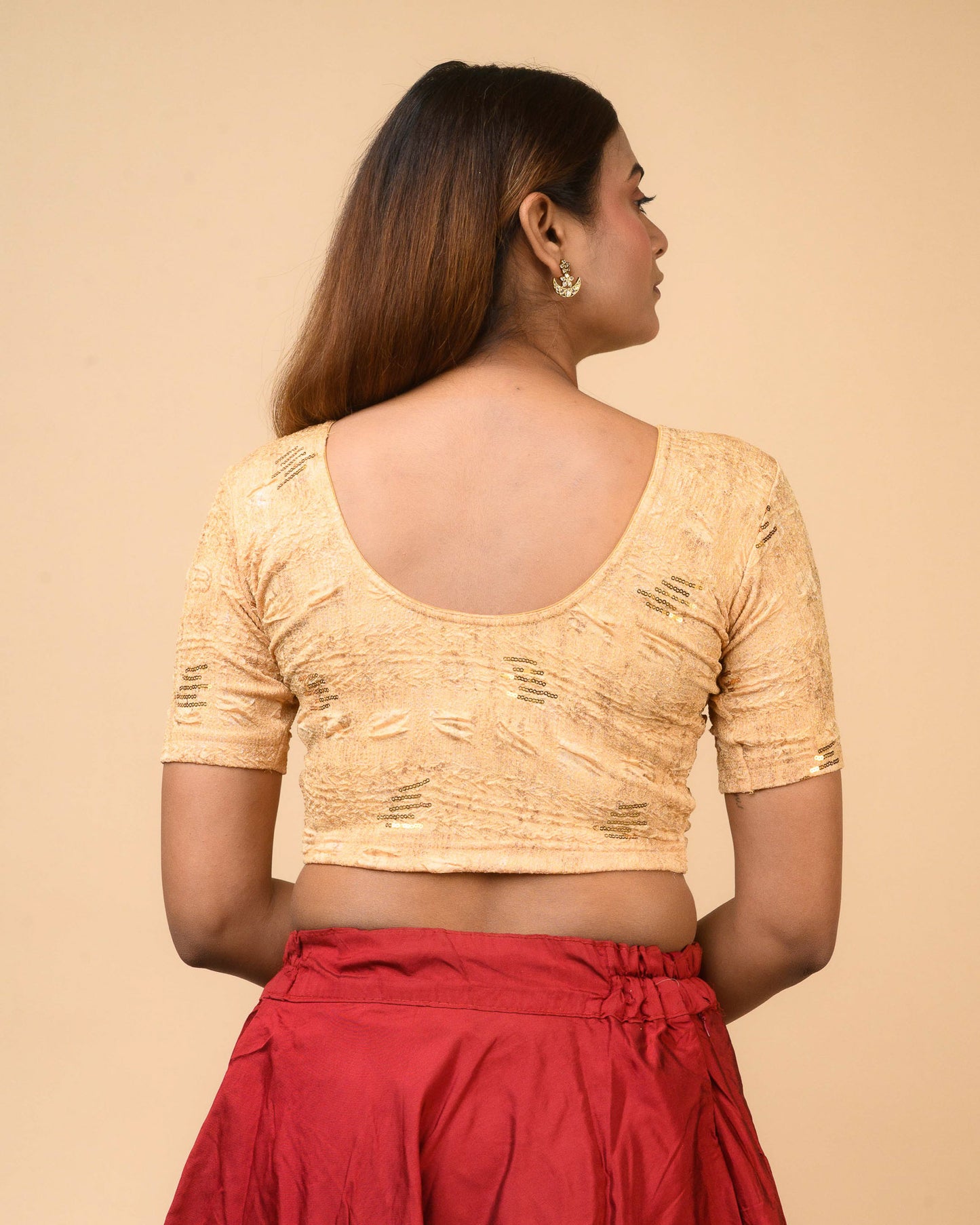 Rekha Fawn Sequin Blouse