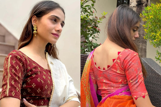10 Types of Advi Blouses You Can Pair with Your Saree This Rakhi