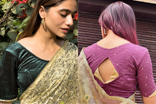 Top 10 Unique Sleeve Designs from Advi Blouses