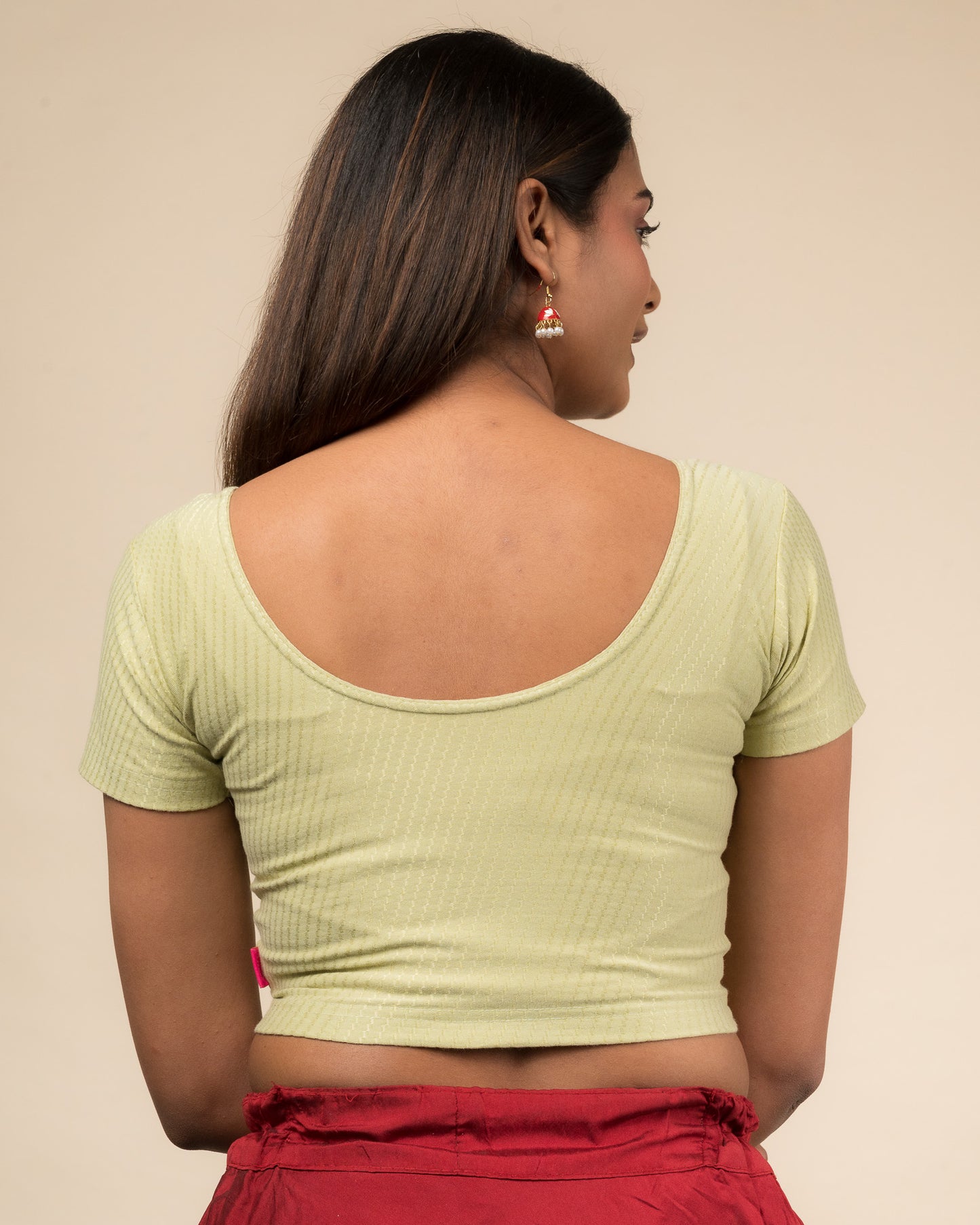 Rear view showcasing the back design and comfortable fit