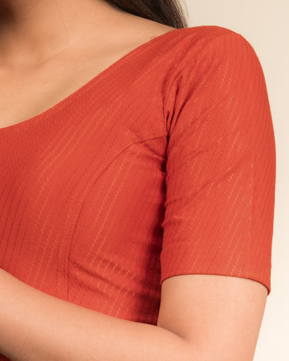 Close-up of the dobby jacquard texture