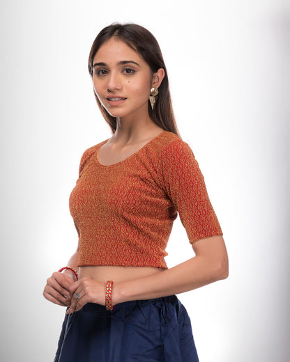 Side profile highlighting the fit and sleeve length