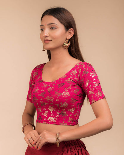 Side profile highlighting the fit and sleeve length.