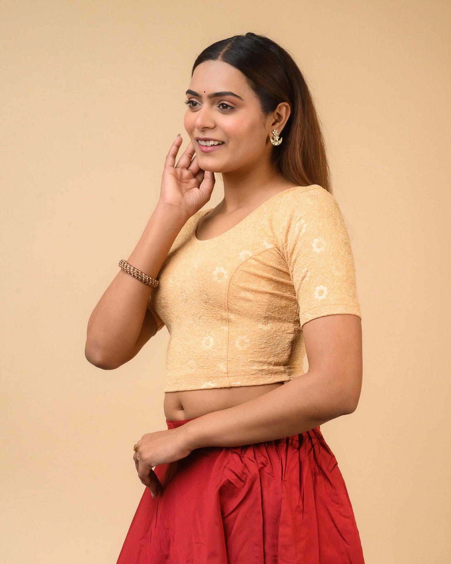Daisy Fawn Glitter Blouse
