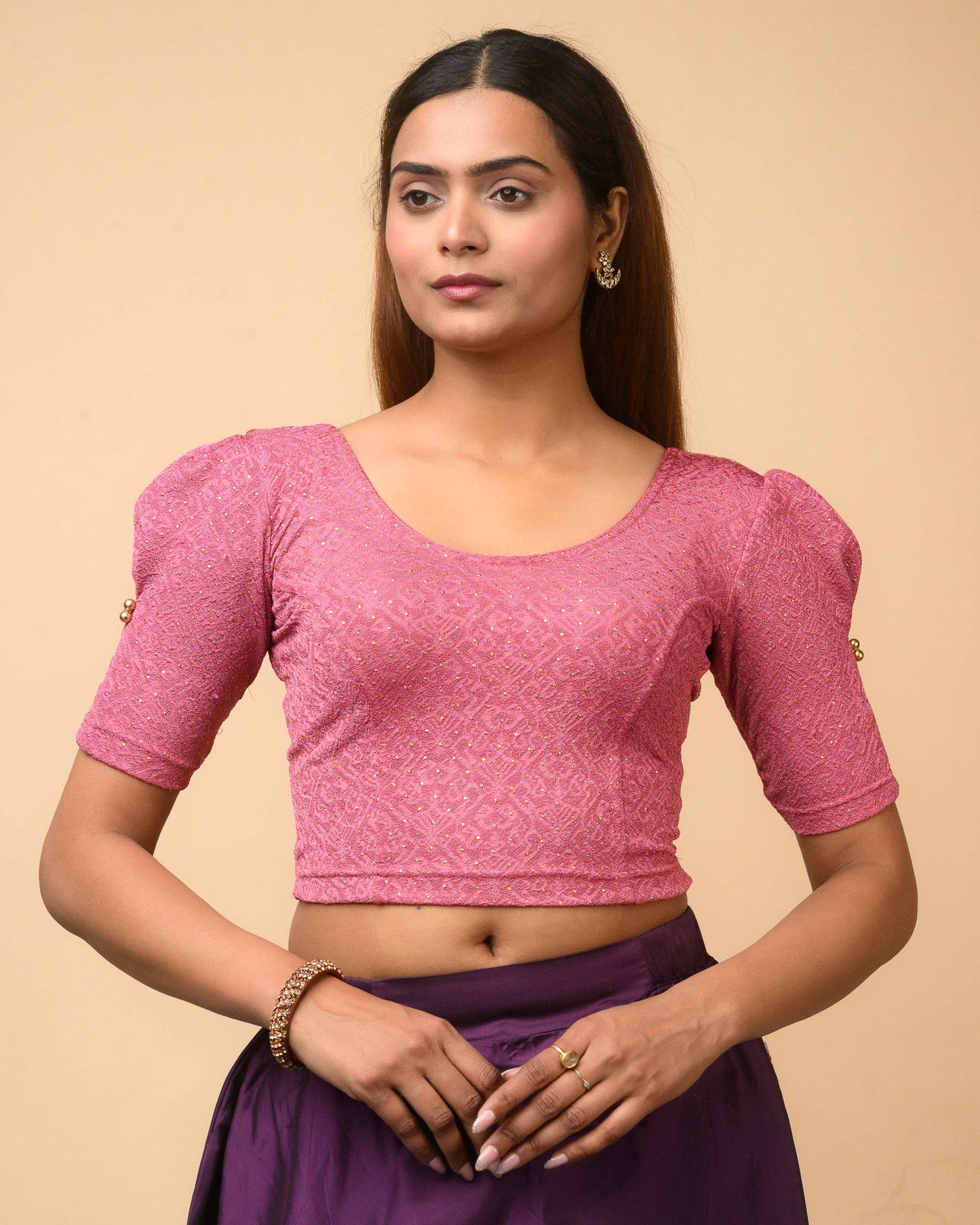 Aneri Onion Puff Sleeve Blouse