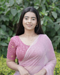 Maitri Onion Pearl Blouse