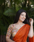 Shabana Multi Floral Printed 6 Saree Blouse Advi
