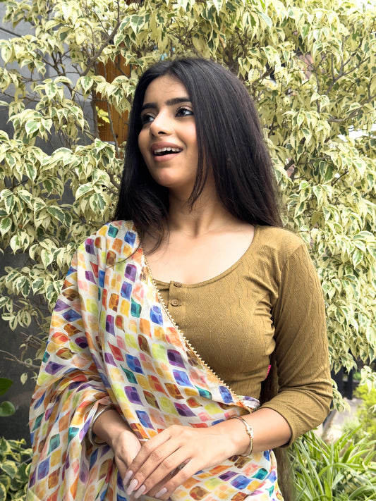 Sakhi Mehendi Green Jacquard Long Sleeve Readymade Saree Blouse – Advi