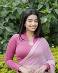 Tuhina Onion Collar Long Sleeve Blouse
