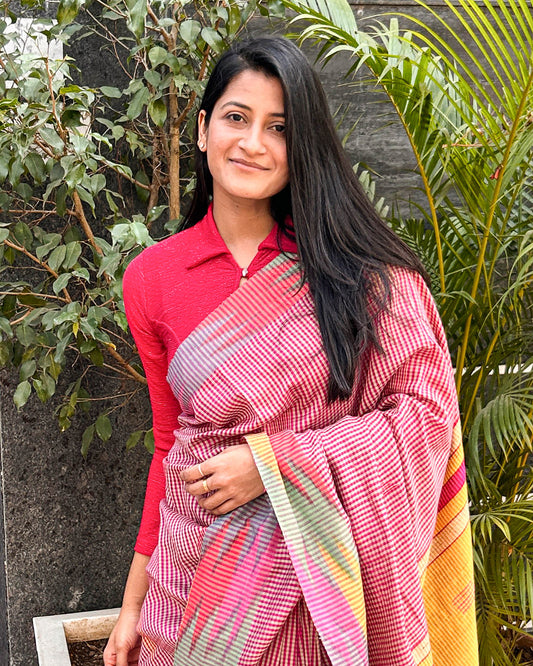 Trisha Rani Collar Long Sleeve Blouse
