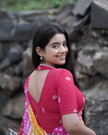 Anjali Rani Lucknowi Embroidered Saree Blouse Advi