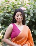 Sumti Rani V-Neck Sleeveless Blouse with Pads